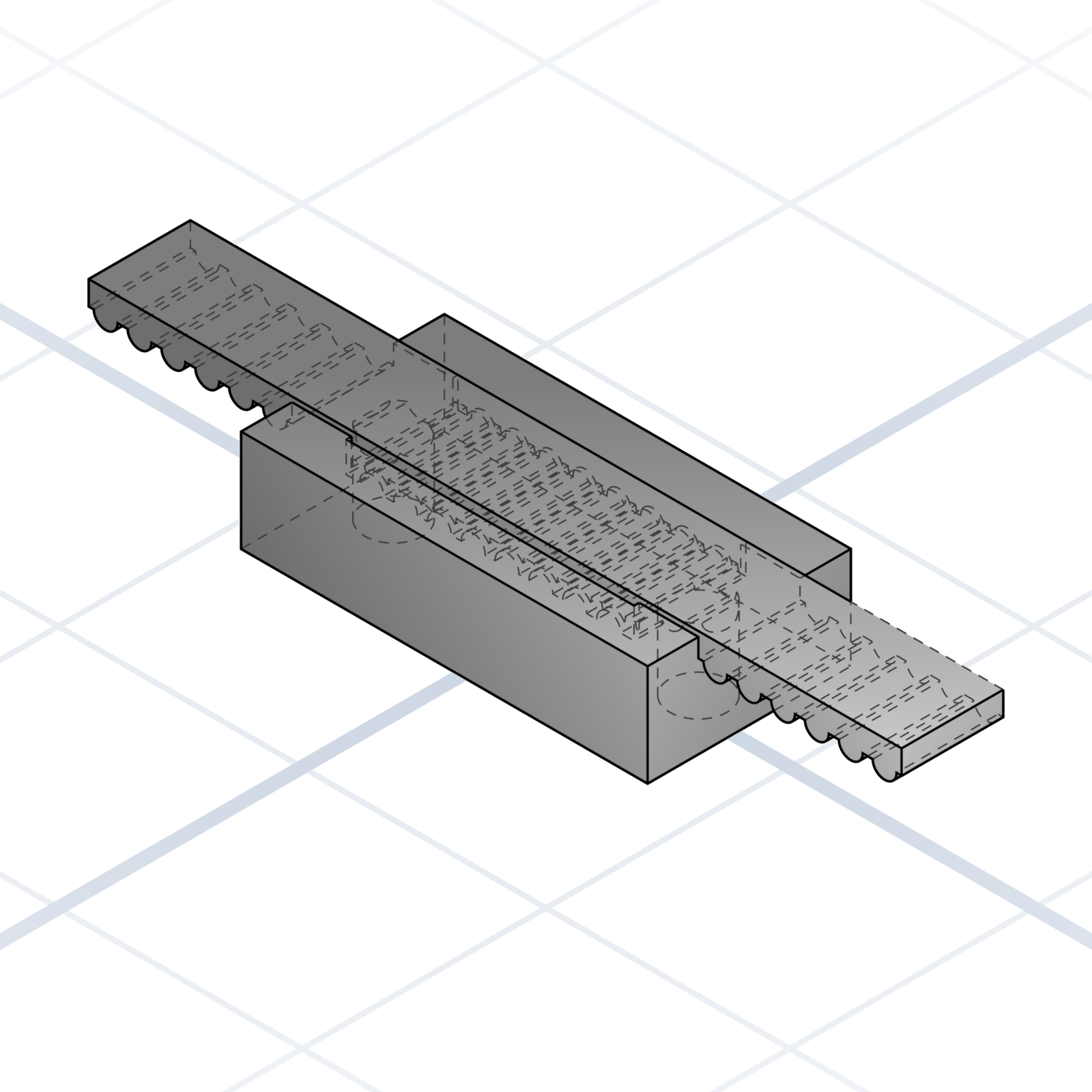Belt clamp / tensioner