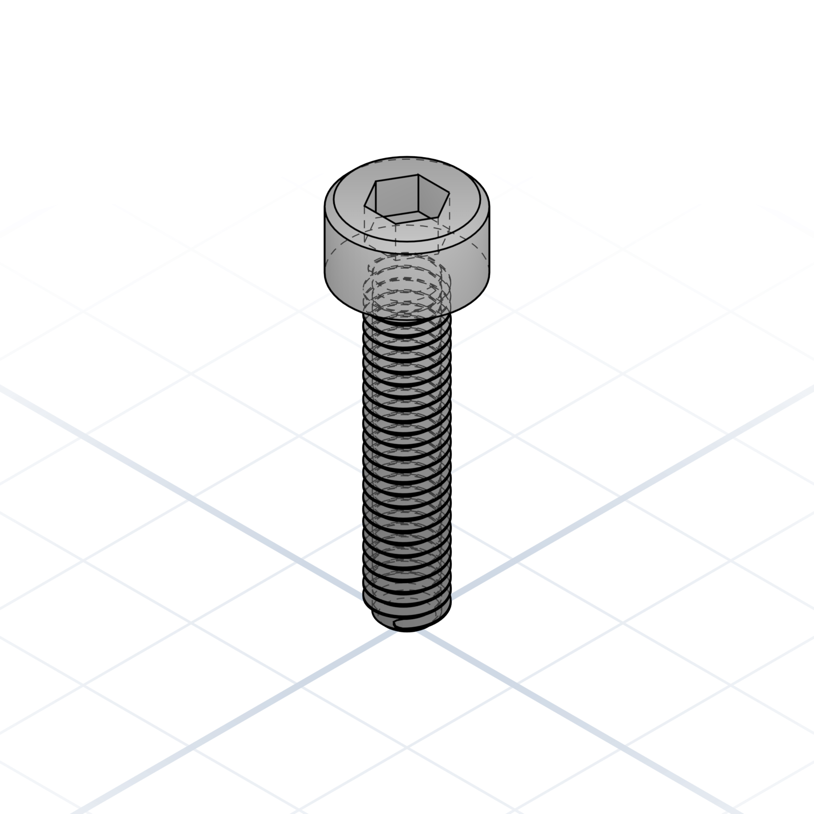 Cap screw (hex socket)