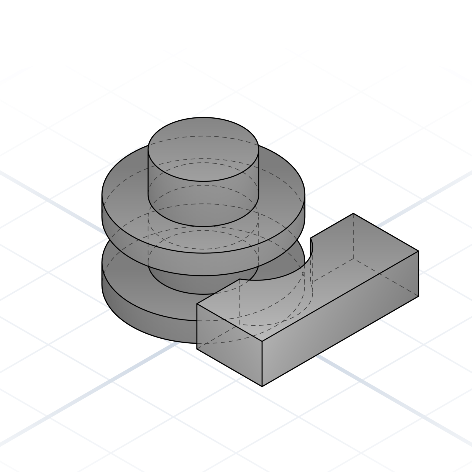 Groove mount