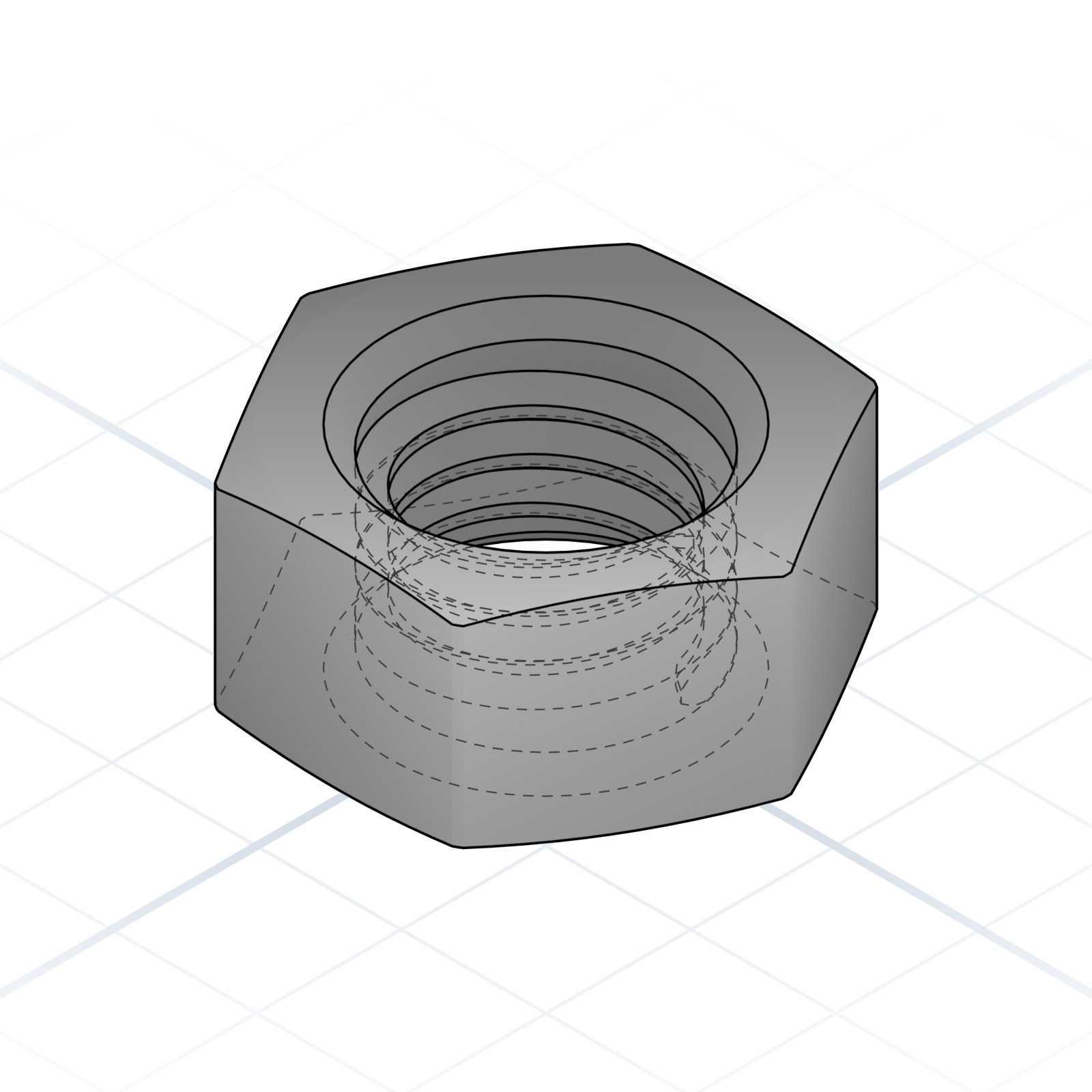 Hex nut
