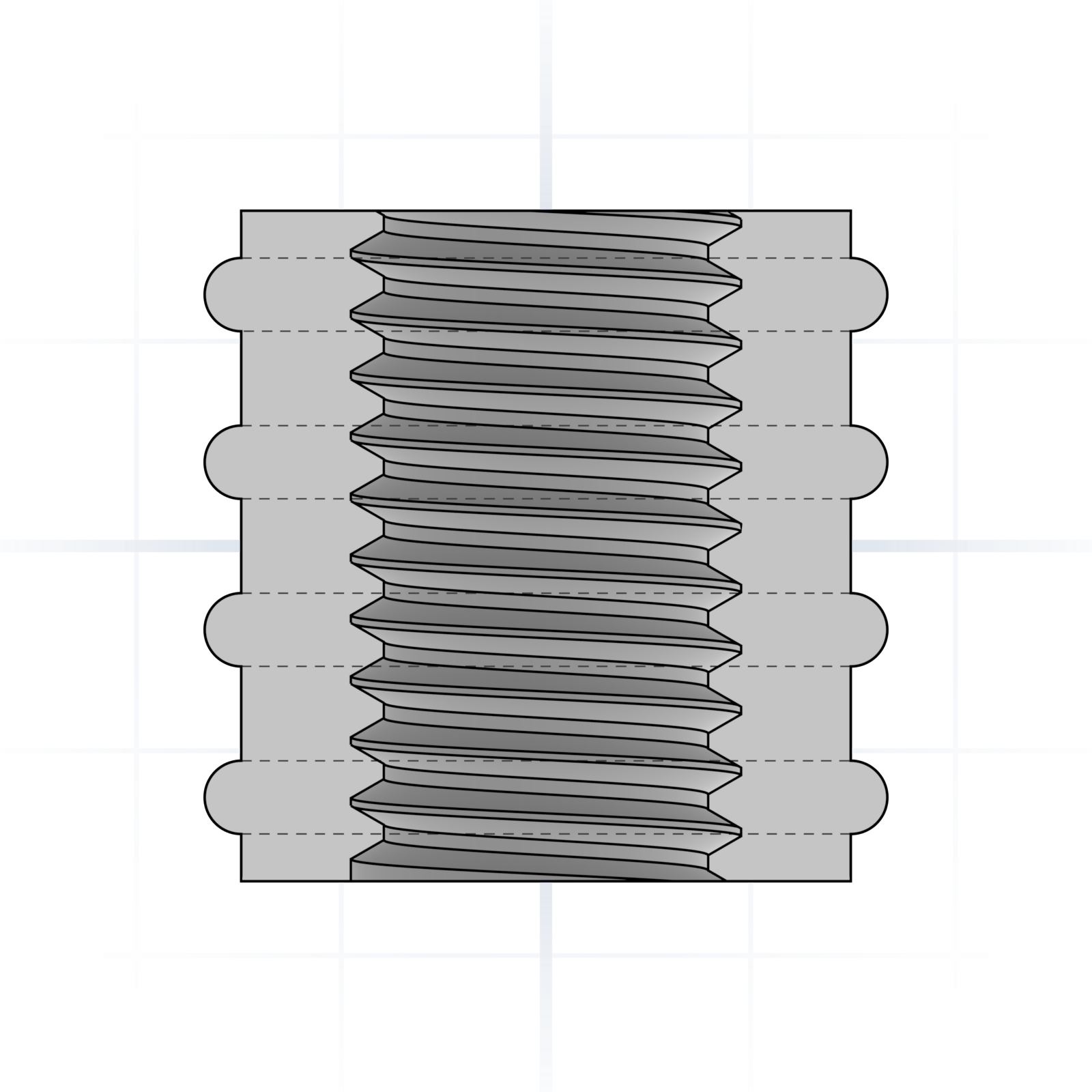 Press-fit insert
